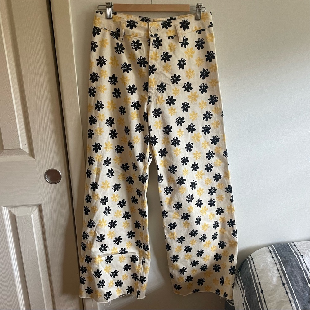 Zara Marine Straight Pant